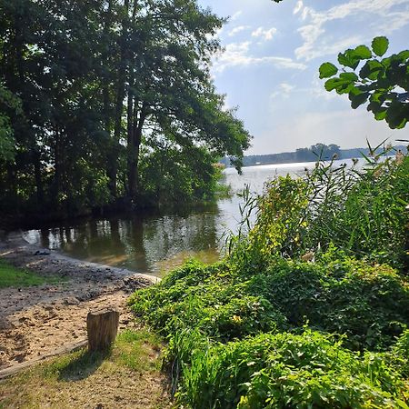 Haeuschen Am Waldrand Villa Teupitz Buitenkant foto