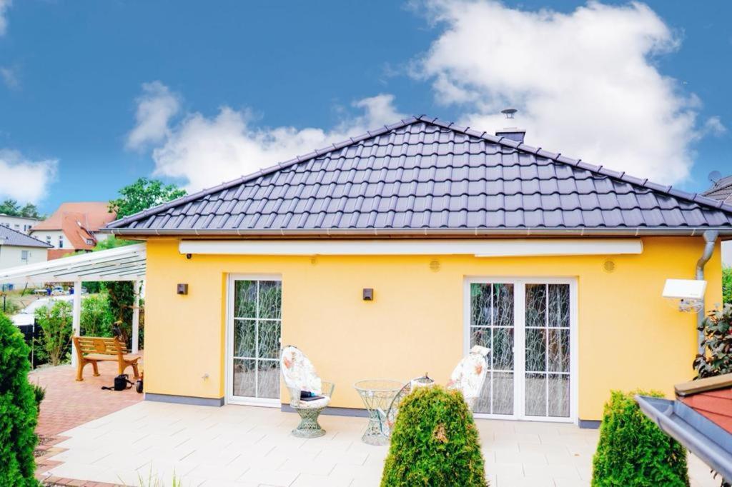 Haeuschen Am Waldrand Villa Teupitz Buitenkant foto